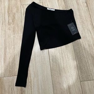 NA-KD one shoulder top